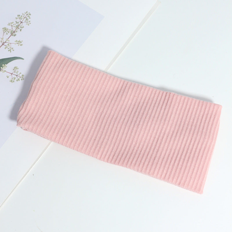 Wholesale Wide Cross Knot Solid Knit Headband
